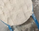 A picture of step 1 of The not so guilty pizza (whole wheat based).