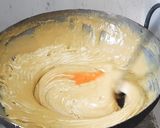 நெய் மைசூர் பாகு(ghee mysorepak recipe in tamil) ரெசிபி ஸ்டேப் 2 புகைப்படம்