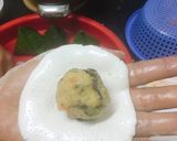 Hình bước làm 2 của món Bánh Ít Nhân Mặn