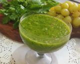 A picture of step 3 of Green Smoothie.
