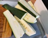 Une image de l'étape 2 de Purée de courgette aux épices et persil.