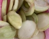 Hình bước làm 1 của món Xoài ngâm mắm đường