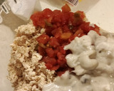 A picture of step 2 of Chicken Dorito's Casserole.