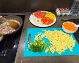 صورة لخطوة 3 من وصفة أومليت اسبانية (Tortilla Espagnole) بالفرن