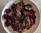 A picture of step 6 of Beetroot and dukkah salad.