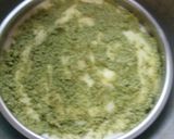 A picture of step 3 of Sandwich Dhokla.