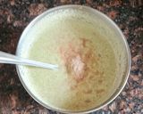 A picture of step 2 of Green chilka daal appe.