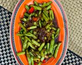 A picture of step 4 of Chinese style French Beans.