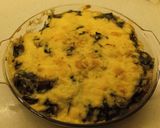 Foto del paso 5 de la receta: Gratín de Pollo a la crema espinaca y hongos 🍄🟫