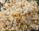 A picture of step 3 of Veg pulav (Leftover rice).