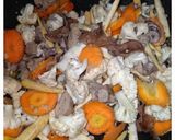 Foto langkah ke 3 dari resep Paklay Sayur Hati Ampela.
