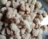 A picture of step 1 of Chana soya tikki.