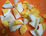Foto langkah ke 3 dari resep Cilok isi telor bumbu kacang anti gagal.