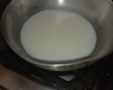 A picture of step 2 of Coconut laddo.