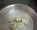 A picture of step 3 of Cauliflower Bajra Rotis - a sumptuous platter.