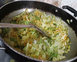 पत्ता गोभी मटर की सब्जी रेसिपी चरण 2 फोटो
