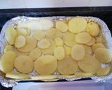 Foto del paso 1 de la receta: Pollo al horno con papas