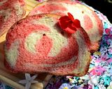 Foto del paso 6 de la receta: Cebra bread, pan cebra🎀