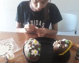 Foto del paso 4 de la receta: Huevos de Chocolate tipo kinder 🐰🥚