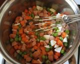 Aszpikos szivárvány szelet recept fázis 3 fotója