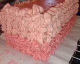 Foto langkah ke 9 dari resep Checkerboard pink cake.