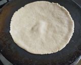 A picture of step 3 of Bhakhari (Shallow fry).