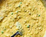 A picture of step 1 of HandvoMix lentil and rice spicy cake.