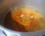 A picture of step 1 of Palak(spinach) chicken.