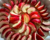 Une image de l'étape 1 de Crumble nectarines blanches.