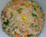 Foto langkah ke 6 dari resep Bubur Oat dan Sayuran (Sarapan Sehat).