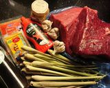 Hình bước làm 1 của món Thịt bò khô