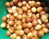 A picture of step 3 of Spiced Puff Puff.