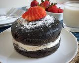 Foto langkah ke 10 dari resep Cake Oreo Tiga Bahan.