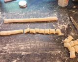 A picture of step 7 of Parmigiano gnocchi.