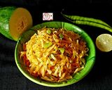A picture of step 4 of Stir-fry Raw Papaya Sambharo.