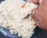 A picture of step 3 of Parsley Naan bread.