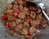 Foto langkah ke 6 dari resep 967. Bola Daging Saus Tiram, Bumbu Minimalis Rasa Maksimalis 😋.