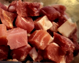 Foto del paso 1 de la receta: Cañas de hojaldre con champiñones, jamón york, queso y virutas de jamón serrano