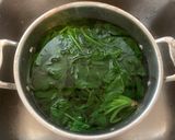 A picture of step 5 of How To Blanch Spinach.