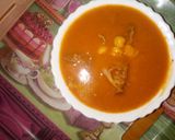صورة لخطوة 3 من وصفة الحريرة تاع الغرب بلحم الغنمي 🍅🌶️🍲🐏🥩