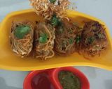 A picture of step 4 of Crispy crunchy Noodles cutlet.
