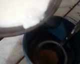 A picture of step 3 of Hand beaten fluffy coffee ☕☕☕.