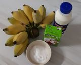 รูปขั้นตอนการทำที่ 1 ของ "กล้วยบวชชีกะทินมสด" Banana in Coconut Milk🍌🥥🥛