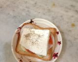 A picture of step 2 of Paneer Sandwich.