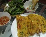 Hình bước làm 6 của món Bánh xèo!