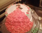 A picture of step 4 of Bride to be Chocolate cake.