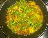 A picture of step 3 of चटपटा बैंगन भरता.