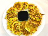 Panquecas coreanas de vegetales