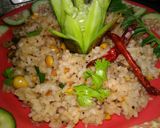 A picture of step 5 of Tamarind rice.