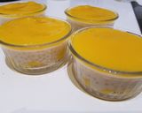 Une image de l'étape 10 de Dessert lait de coco, mangue, perles du Japon (= perles tapioca).